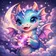 Colorful geometric animal-shaped avatar with vibrant hues perfect for a friendly and engaging profile picture.